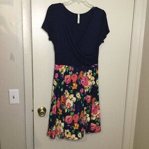 Modcloth Gilli Botanical Breakfast Floral Dress